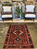 Vintage Persian Karajeh Rug - 3'4" x 4'6"