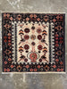 Vintage Persian Mashad Rug - 2' x 2'1"