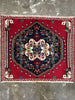 Vintage Persian Abadeh Rug - 2' x 2'3"