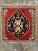 Vintage Persian Karajeh Rug - 2'1" x 2'2"