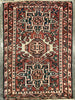 Vintage Persian Karajeh Rug - 2' x 2'10"