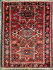 Vintage Persian Karajeh Rug - 1'10" x 2'6"