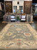 Turkish Oushak Rug - 9'2" x 12'1"