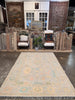 Oushak Rug - 6'2" x 8'10"