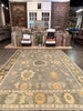 Turkish Oushak Rug - 9' x 12'5"