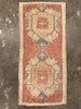 Vintage Turkish Anatolian Rug - 1'9" x 3'9"