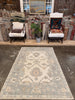 Turkish Oushak Rug - 4'1" x 6'3"
