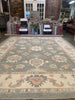 Turkish Oushak Rug - 12'1" x 15'3"