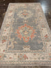 Turkish Oushak Rug - 2'11" x 4'10"