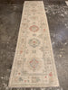 Turkish Oushak Rug - 2'1" x 7'10"