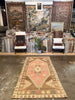 Vintage Turkish Anatolian Rug - 3'10" x 7'4"