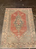 Vintage Turkish Anatolian Rug - 3' x 3'10"