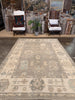 Turkish Oushak Rug - 6'4" x 9'1"