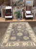Turkish Oushak Rug - 4'11" x 6'11"