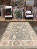 Turkish Oushak Rug - 5'2" x 6'10"