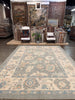 Turkish Oushak Rug - 9'3" x 12'1"