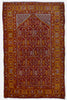 Antique Turkish Oushak Rug - 3'5" x 5'3"