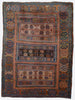 Antique Turkish Oushak Rug - 4'9" x 6'4"
