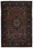 Antique Persian Khorasan Rug - 4'8" x 6'10"