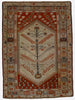 Antique Turkish Milas Rug - 3'9" x 5'1"
