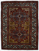 Vintage Turkish Oushak Rug - 4' x 5'3"