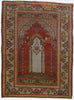 Antique Turkish Burunguz Rug - 4' x 5'3"