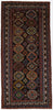 Antique Russian Moghan Rug - 3'9" x 7'8"
