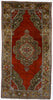 Vintage Turkish Milas Rug - 4'8" x 9'