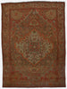 Vintage Persian Malayer Rug - 4'11" x 6'5"