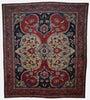 Antique Persian Tabriz Rug - 11'5" x 13'1"