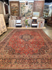 Antique Persian Kashan Rug - 10'5" x 14'7"