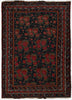 Antique Persian Afshar Rug - 4' x 5'9"