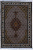Persian Tabriz-Style Rug - 3'3" x 5'5"