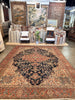 Antique Persian Farahan Rug - 9'1" x 12'1"