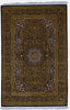 Persian Qum-Style Rug - 3'3" x 5'