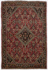 Vintage Persian Mahal Rug - 4'3" x 6'5"