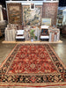 Vintage Persian Mahal Rug - 7'4" x 10'4"