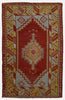 Vintage Turkish Anatolian Rug - 3'9" x 6'2"