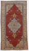 Vintage Turkish Oushak Rug - 2'10" x 5'3"
