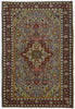 Vintage Turkish Oushak Rug - 4'8" x 6'9"