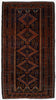Antique Persian Baluch Rug - 3' x 5'7"