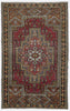 Vintage Turkish Anatolian Rug - 4' x 6'6"