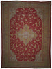 Antique Turkish Oushak Rug - 11'10" x 15'6"