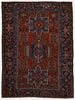 Antique Persian Heriz Rug - 4'8" x 6'2"