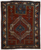 Antique Turkish Kazak Rug - 3'9" x 4'7"