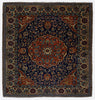 Vintage Turkish Kayseri Rug - 4'8" x 4'9"