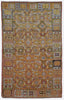 Vintage Turkish Bor Rug - 4'2" x 6'9"