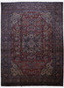Vintage Persian Tabriz Rug - 10'10" x 14'6"