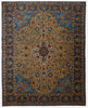 Vintage Persian Tabriz Rug - 9'10" x 12'7"