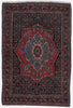 Vintage Persian Bidjar Rug - 3'10" x 5'8"
